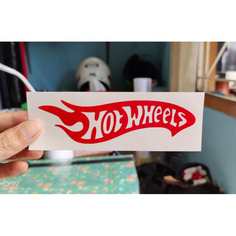 

stiker hot wheels custom cutting stiker murah