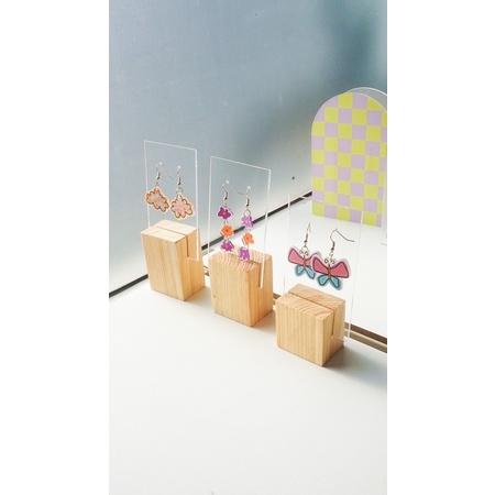 Acrylic Earring Holder set - Yeele