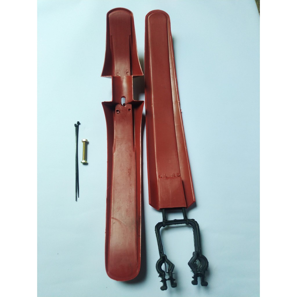 Spakbor Sepeda 26 Fender Touring Federal Plastik, Biru & Merah