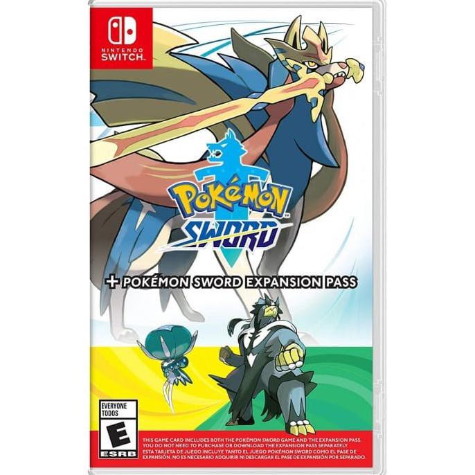 FALSH SALE Nintendo Switch Pokemon Sword + Pokemon Sword Expansion Pass
