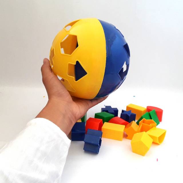 [IM3007] Mainan Anak Edukasi Bola Pintar - Mainan Edukatif Mengenal Bentuk / Puzzle Ball Shape