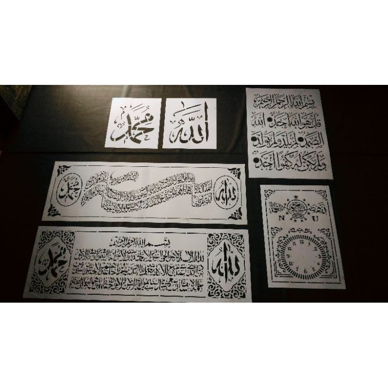 1 Paket MaL Kaligrafi (5 motif)