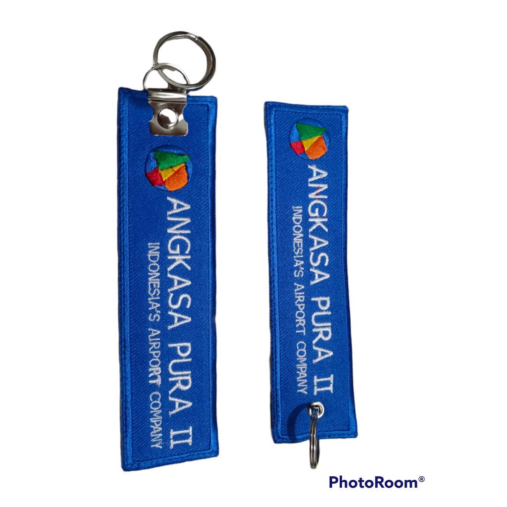 ANGKASA PURA II bolak balik GANTUNGAN KUNCI BEST QUALITY BISA COD