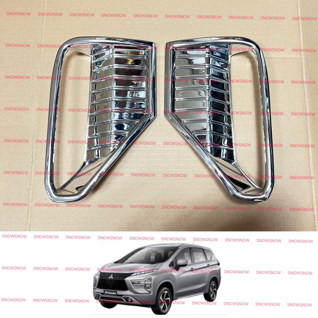 Reflektor Bumper Belakang Cover Xpander 2021 2022 2023 Up Carbon Chrome