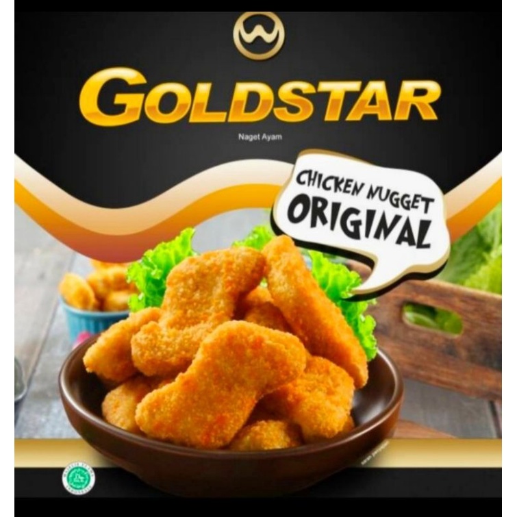 

GOLDSTAR Chicken Nugget @500 gr