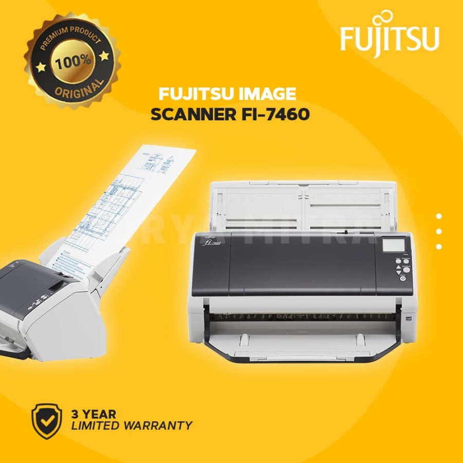 Fujitsu Fi 7460 A3 Scanner