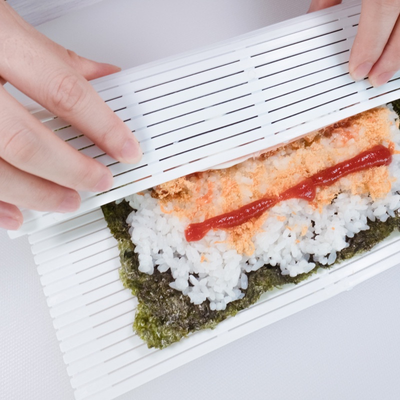DIY Easy Sushi Roller Mats Washable Reusable Sushi Roll Mold Mat  Rice Rolling Maker Roll Pad Kitchen Tool