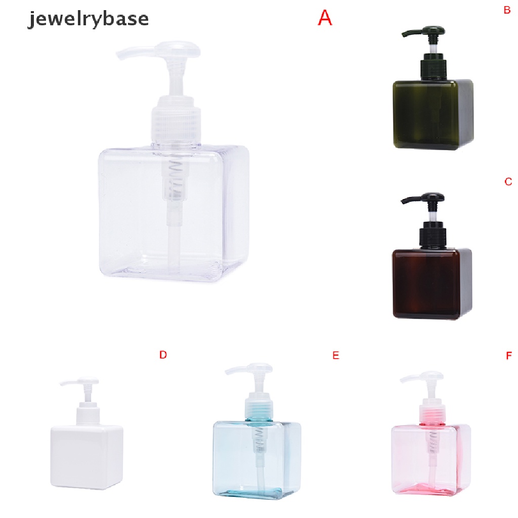 Botol Kosong Portabel Bahan Plastik Transparan Untuk Lotion Shampoo