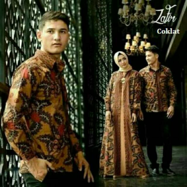 Couple Zafir Baju Pesta Muslim Batik