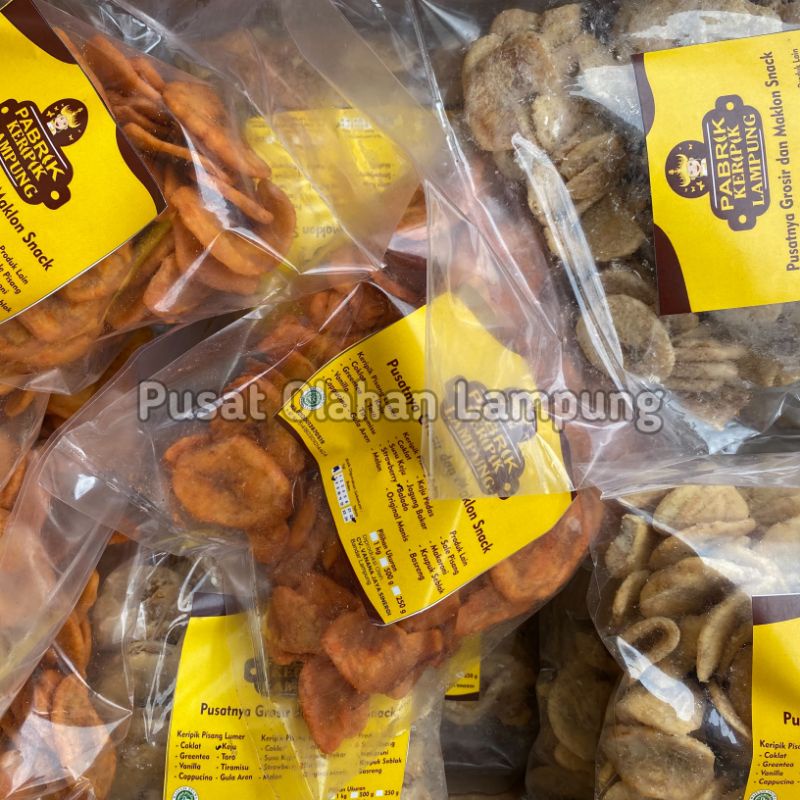 Keripik Pisang Lumer Vanana Lampung atau Keripik Pisang Melted Vanana Lampung