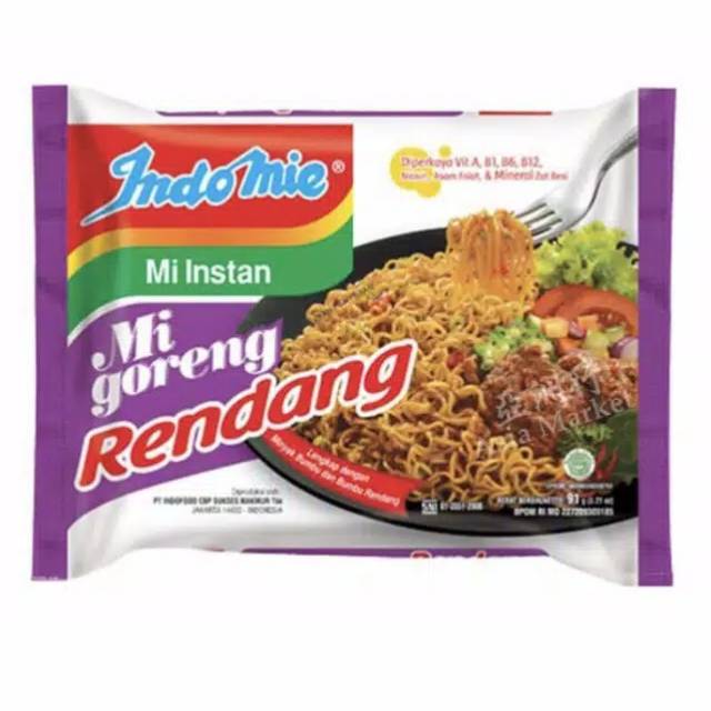 INDOMIE GORENG RENDANG 85GR PROMO  !!!