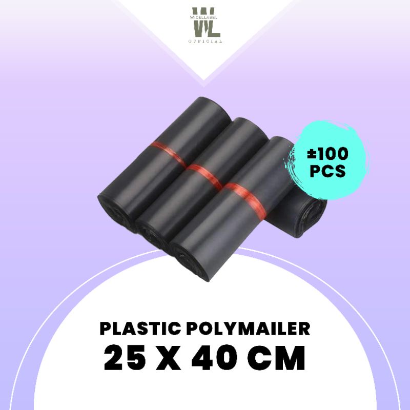 

ISI100 (25x40cm) PLASTIK POLYMAILER POLIMER PLASTIK PACKING ONLINESHOP