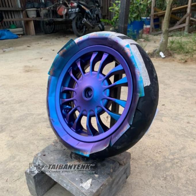 CAT BUNGLON TAIBANTENK BLUEVIE