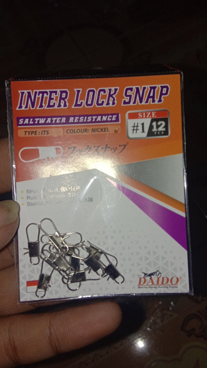 Interlock Snap Peniti Daido No 1