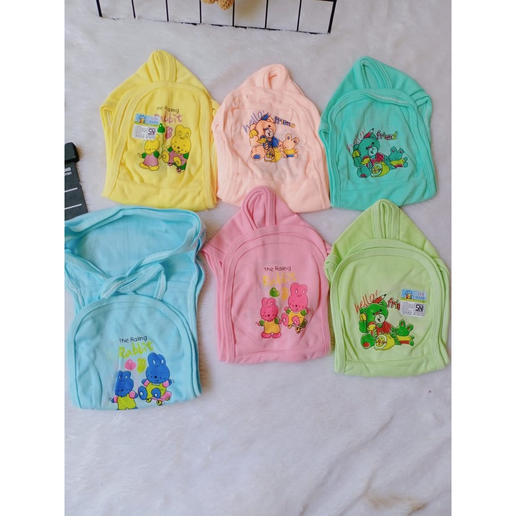 (COD) Popok Kain Tali Bahan Katun Premium Motif Warna
