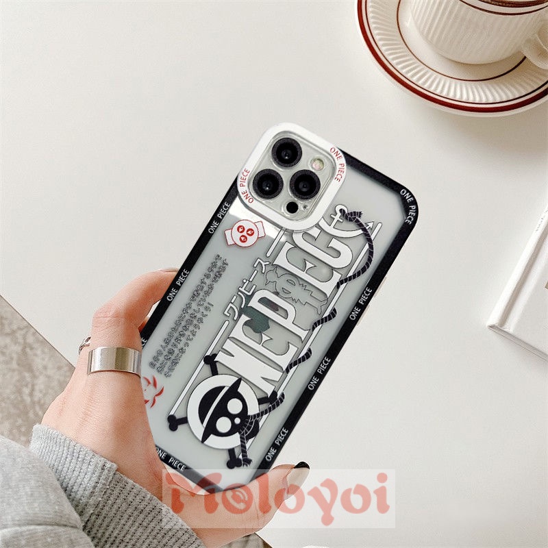 Soft Case Tpu Motif One Piece Untuk Iphone 6 6s 7 8 Plus X Xr Xs Max 11 12 13 Pro Max Se 2020