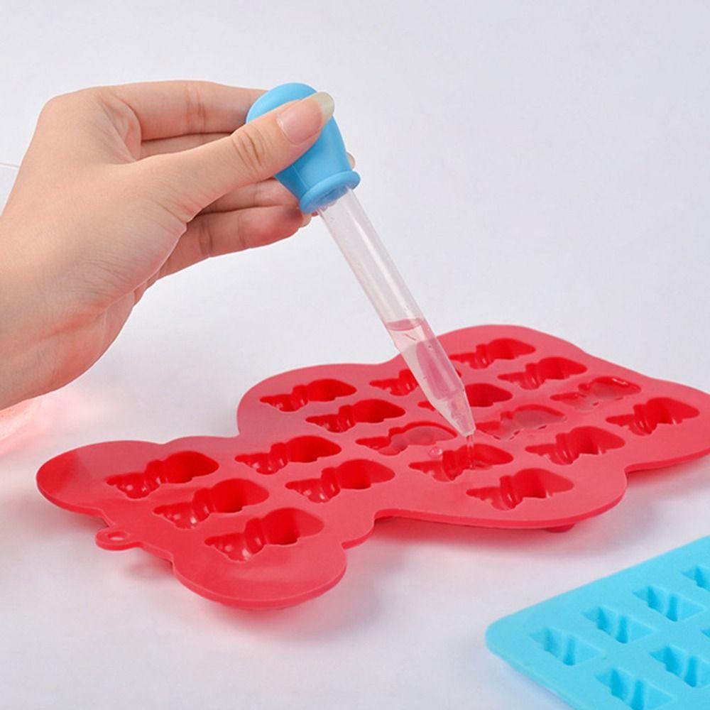 Populer Gummy Bear Silicone Mold Bakeware Fondant Drip Mold Cetakan Silikon Hias