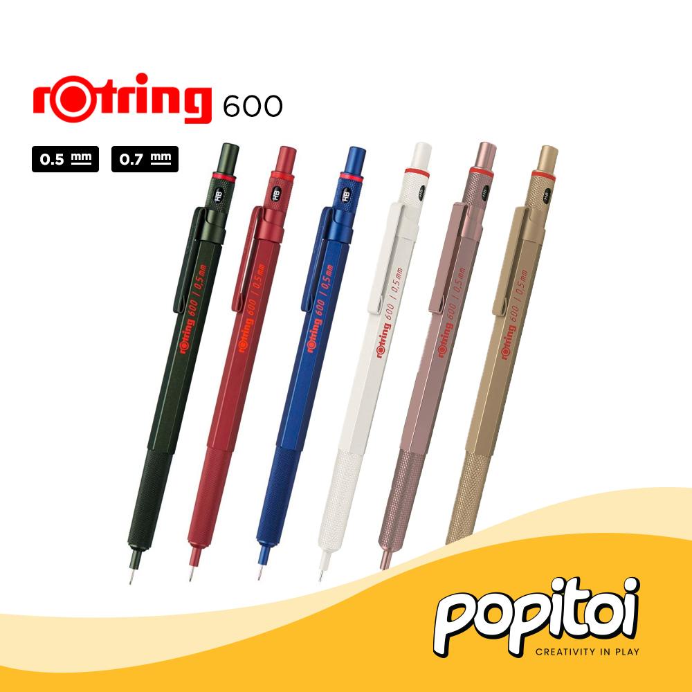 

Rotring 600 Mechanical Drafting Pencil 0.5 0.7 mm Pensil Mekanik