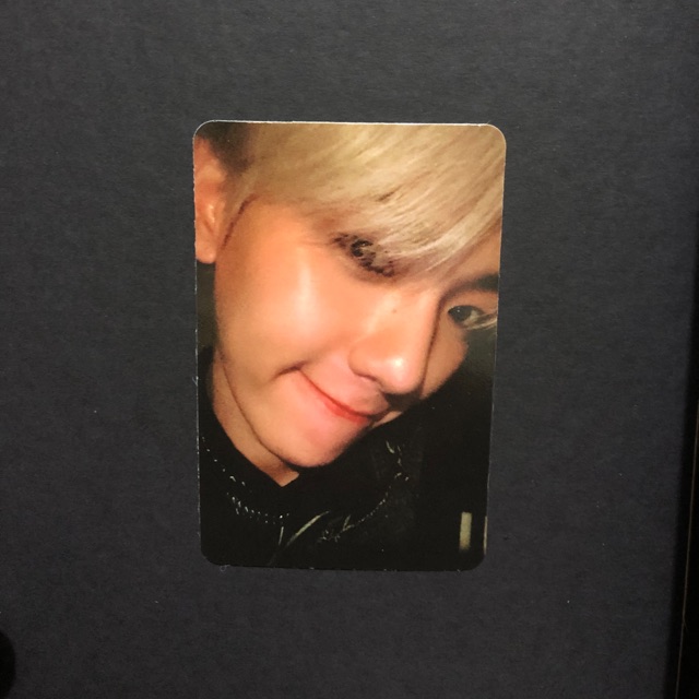 Photocard PC Baekhyun - Obsession EXO Ver