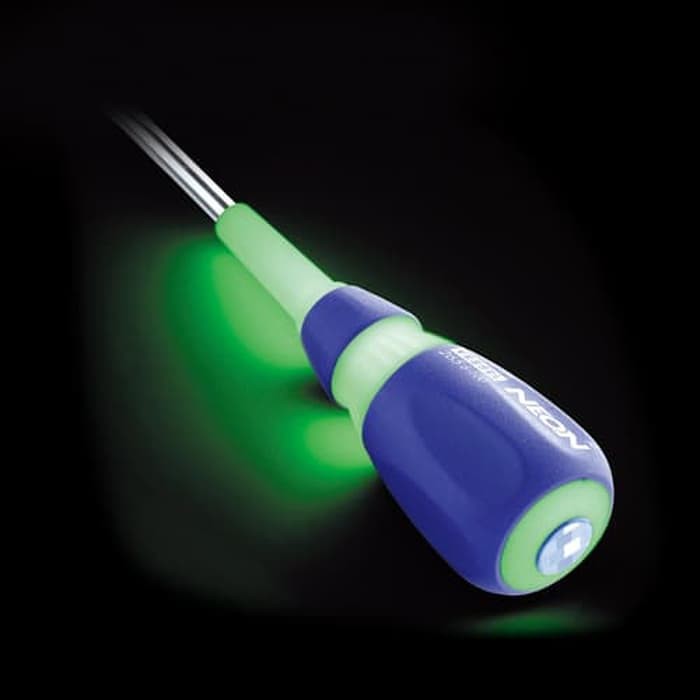 Obeng Vessel 265 Slotted 6x150mm - NEON Screwdriver - Glow In The Dark