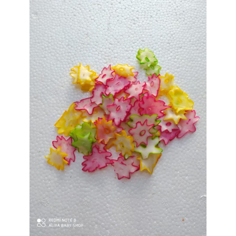 

Kerupuk Bintang Warna Warni Gurih Renyah Super Murah / Kerupuk Mentah Bintang Warna warni