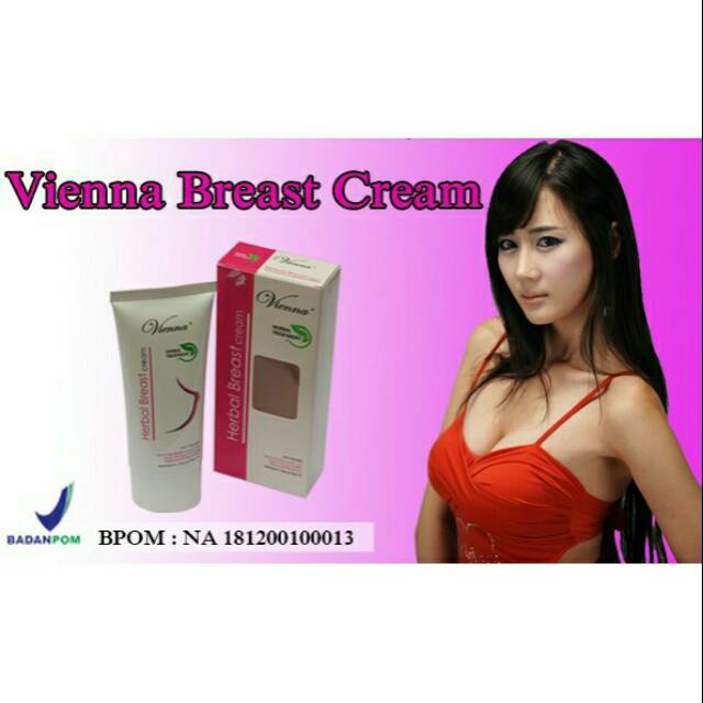 VIENNA HERBAL BREAST CREAM ORIGINAL BPOM - PEMBESAR DAN PENGENCANG PAYUDARA