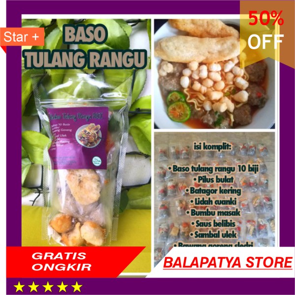 

PROMO !!! Baso Tulang Rangu
