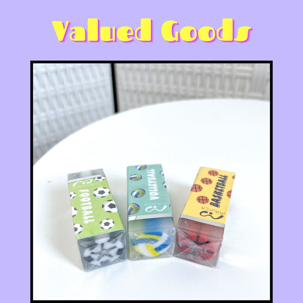 

PENGHAPUS BOLA SPORT ERASER OLAHRAGA