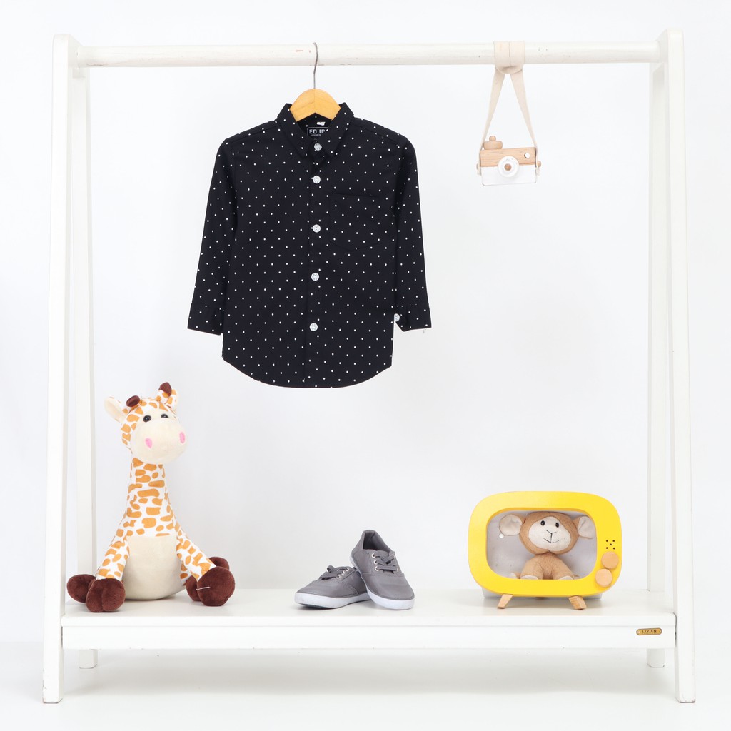 AMSPRO kemeja anak laki / kemeja anak pria / baju lebaran anak / fashion kids Pj Spots