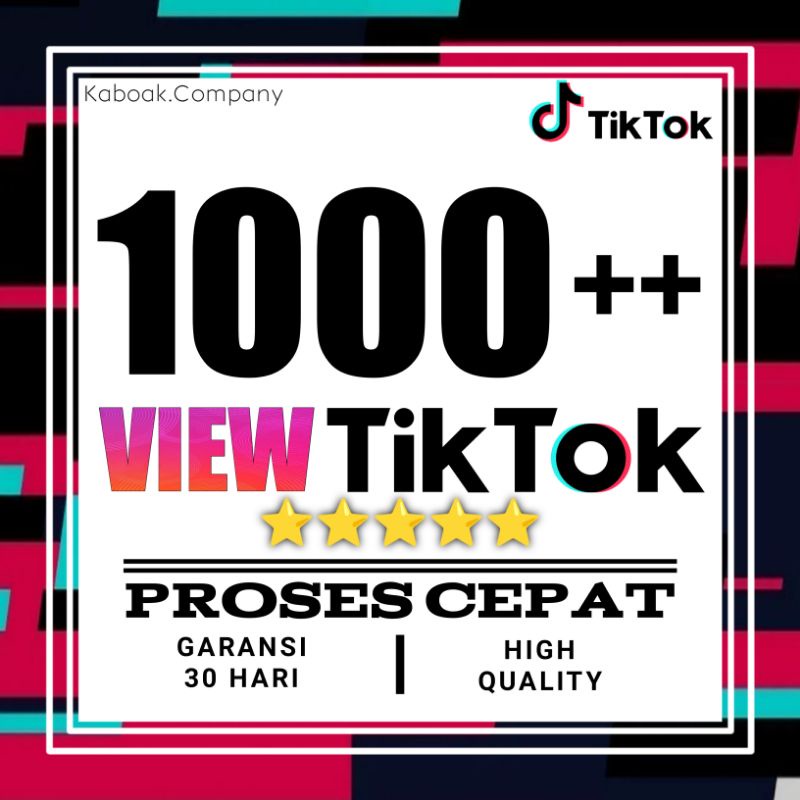 View Tik Tok BONUS BERGARANSI