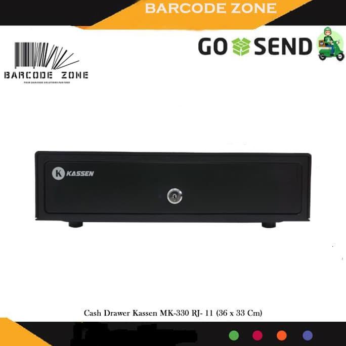 

MINI CASH DRAWER / LACI KASIR KASSEN MK-330 (36x33Cm) RJ-11 MINI BOX