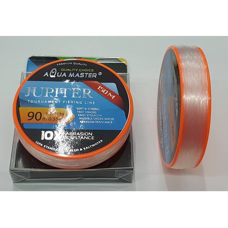 SENAR / LINE MONO AQUA MASTER JUPITER (Color WHITE CLEAR)