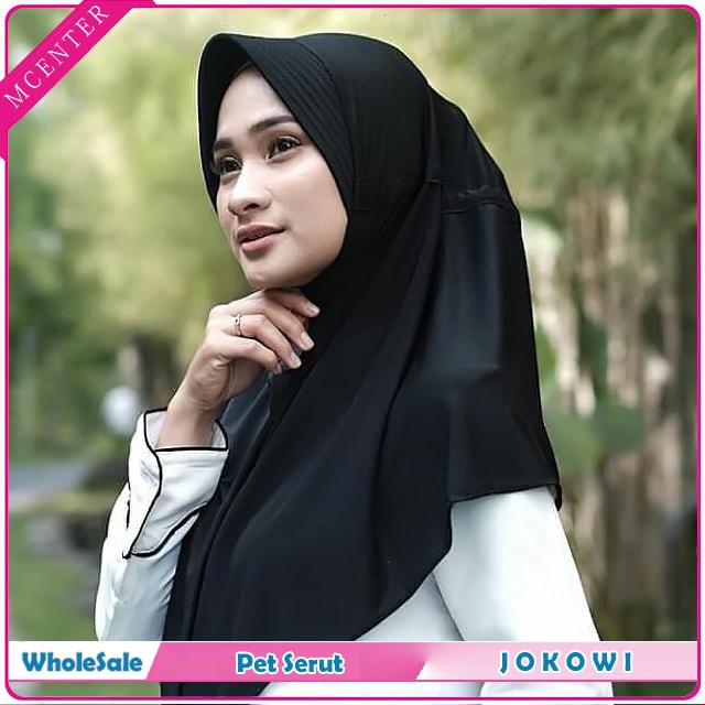 Daily Jilbab Jersey Lycra Instan Pad Antem Aksen Dravery / Draveri Zoya