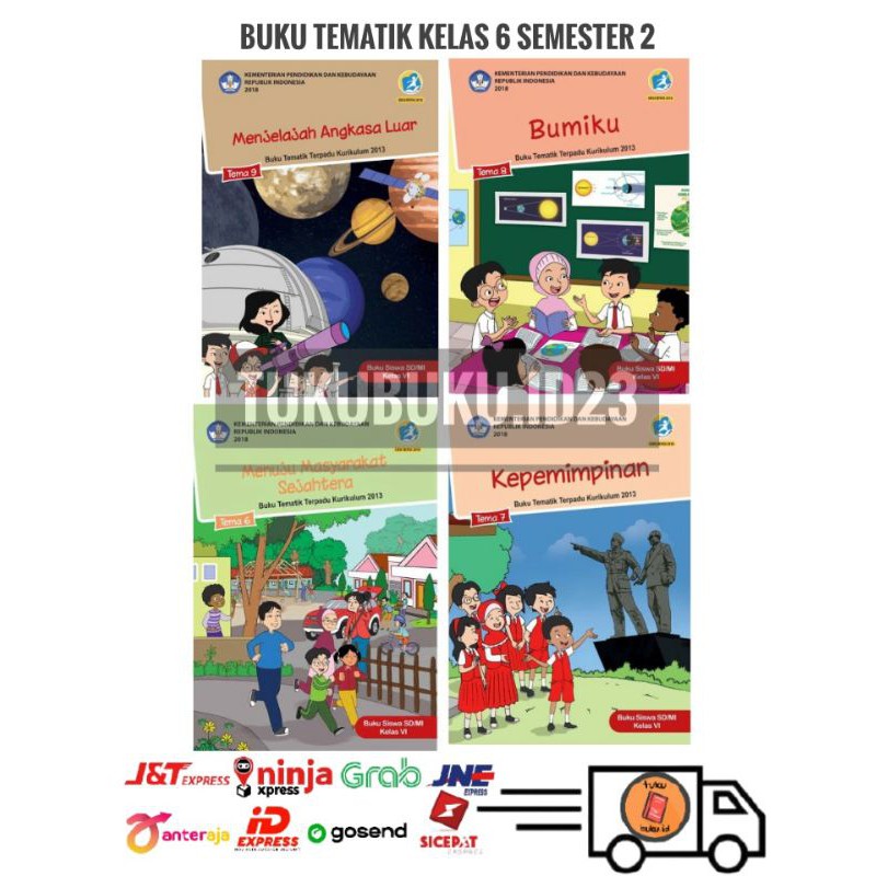 

Buku Tematik SD/MI Kelas 6 Semester 2 [Tema 6-Tema 9] K.13