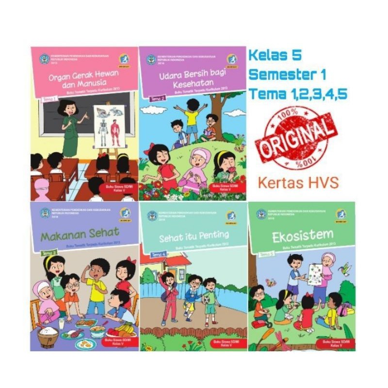 Buku siswa kls 4 smtr 1 tema 1 sampe 5