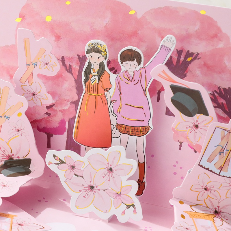 

Ipop 3D Graduation Friendship Pop Up Card