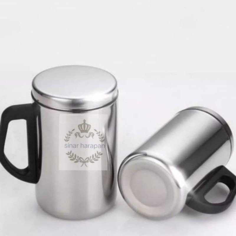 TERMOS MUG STAINLESS MUG VACUM MUG TERMOS MUG KOPI MUG TAHAN PANAS