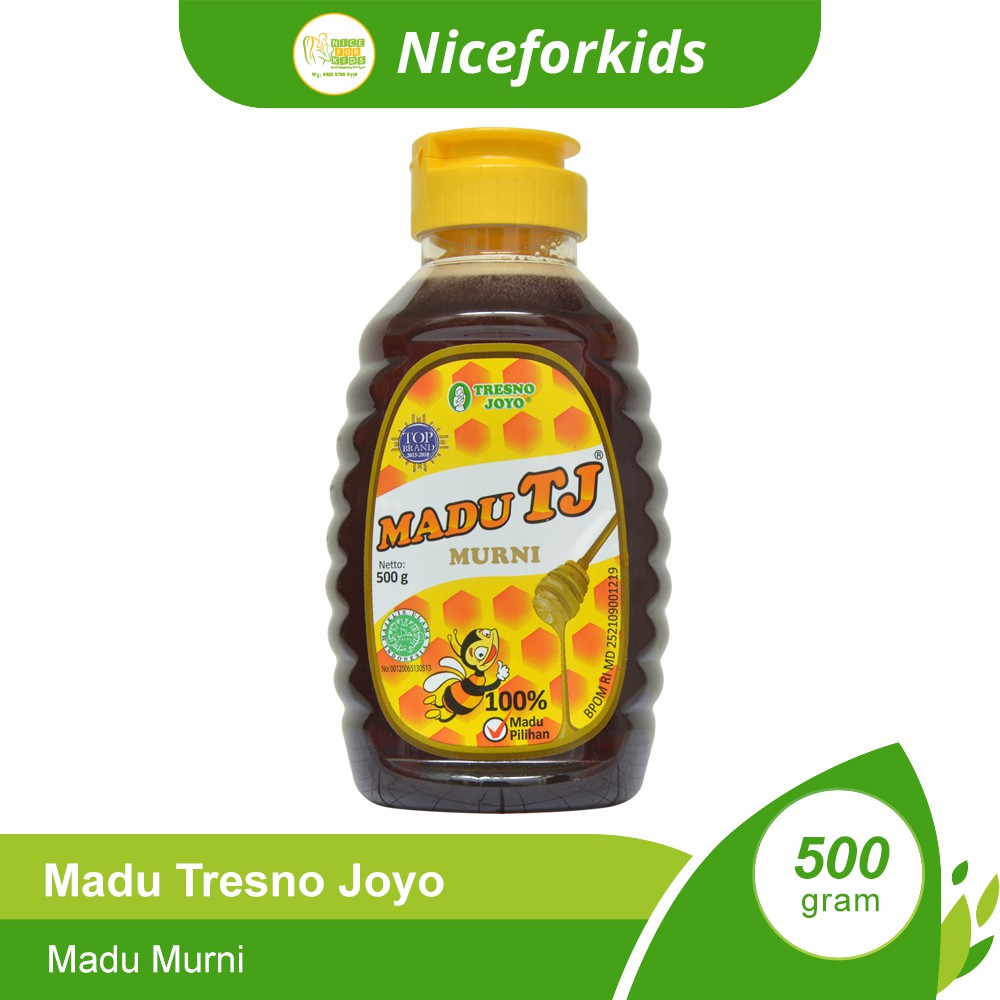 Madu TJ 500 gr / Tresno Joyo Madu Kemasan Botol 500 gr