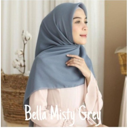 HIJAB SEGI EMPAT POLLYCOTTON PART 1-misty grey