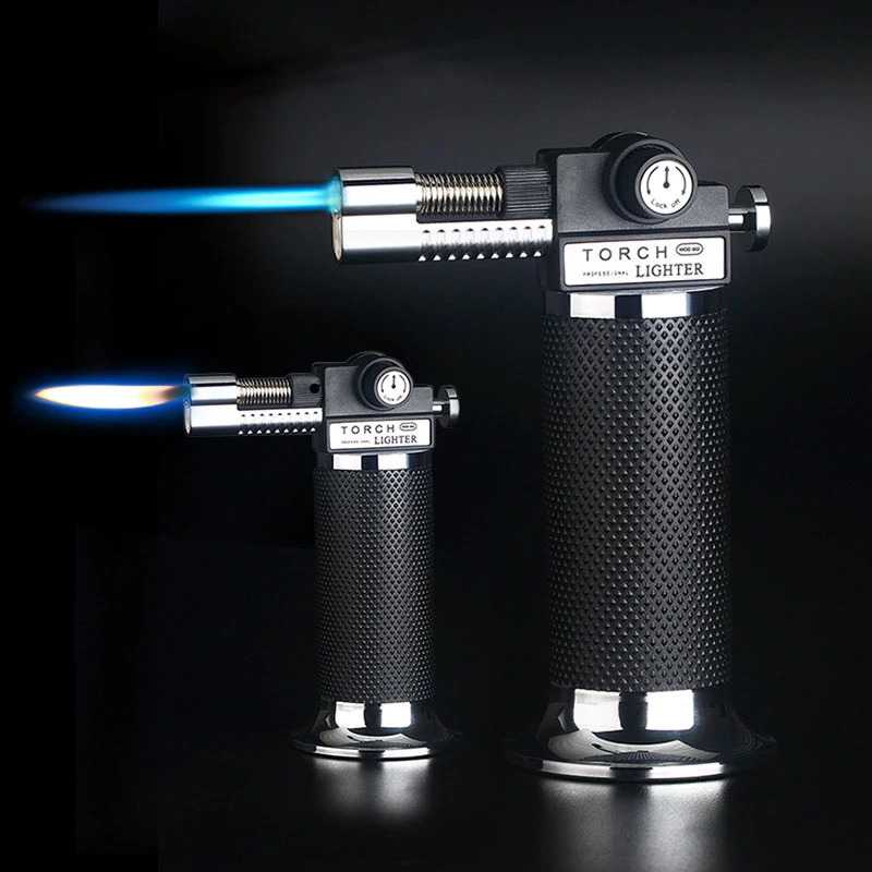 GIJ - Korek Api Gas Butane Flame Torch Jet Windproof