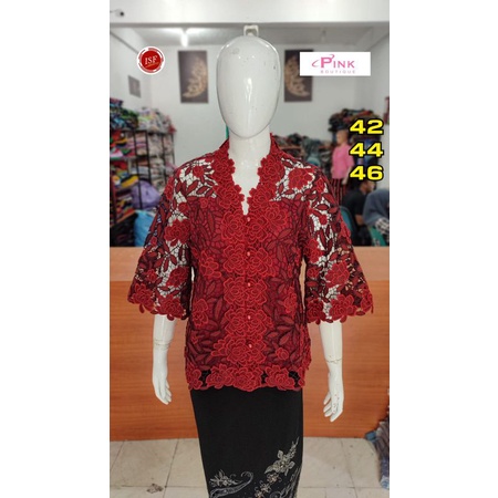 Atasan Brokat PINK BOUTIQUE