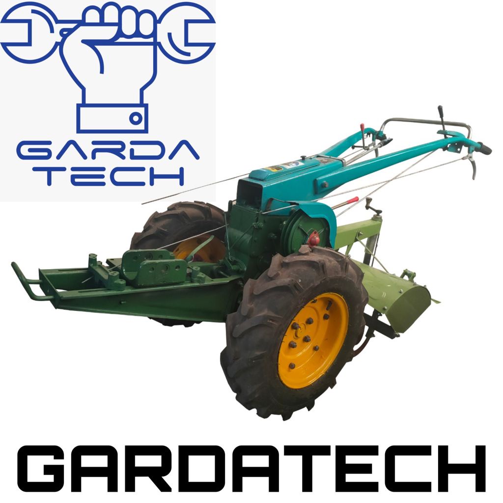 Mesin Traktor Tangan Zetor Bajak Sawah TIGER model Rotary