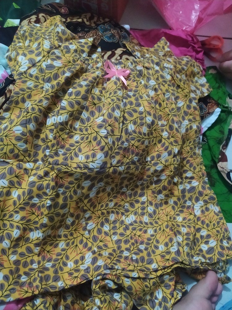 Setelan Square Setelan Batik Anak Tanpa Lengan 1 2 Tahun Baju Batik Anak Grosir