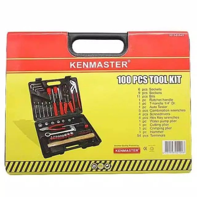 KenMaster Toolkit Tool Kit N2 100 pcs - Alat Tukang Set Lengkap