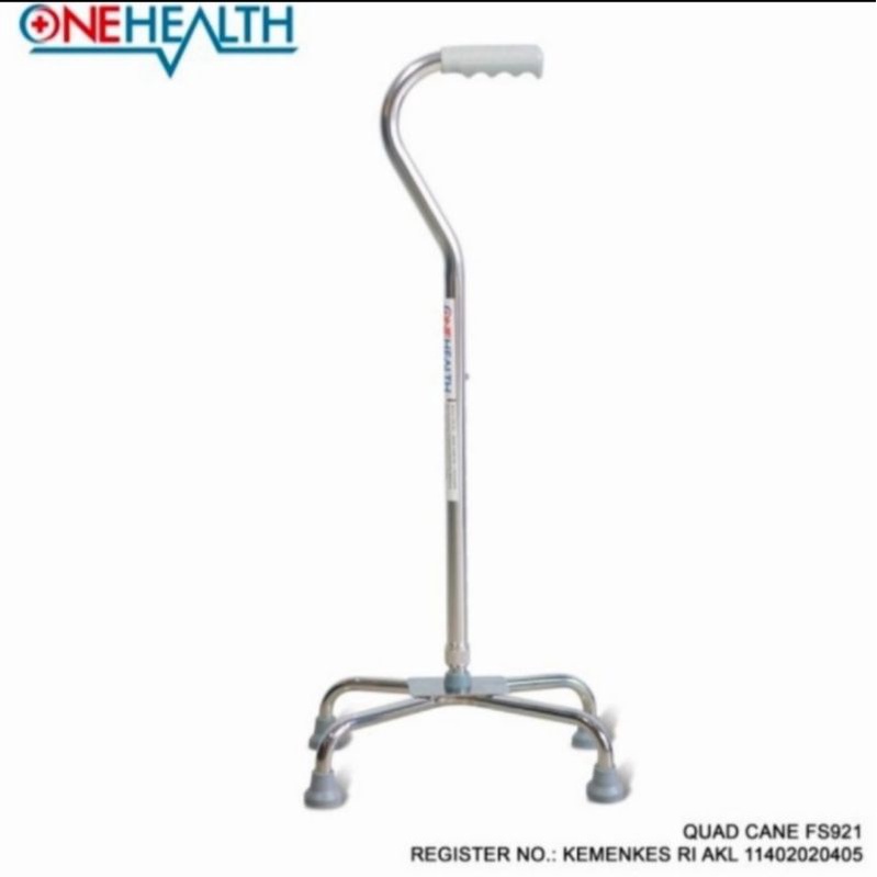 Tongkat 4 kaki Quad cane