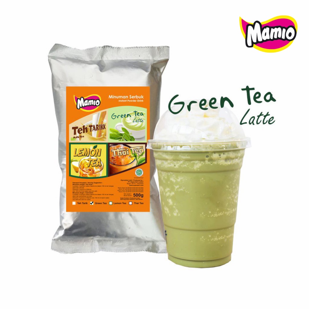 

Green Tea Latte Kemasan 500Gr mos