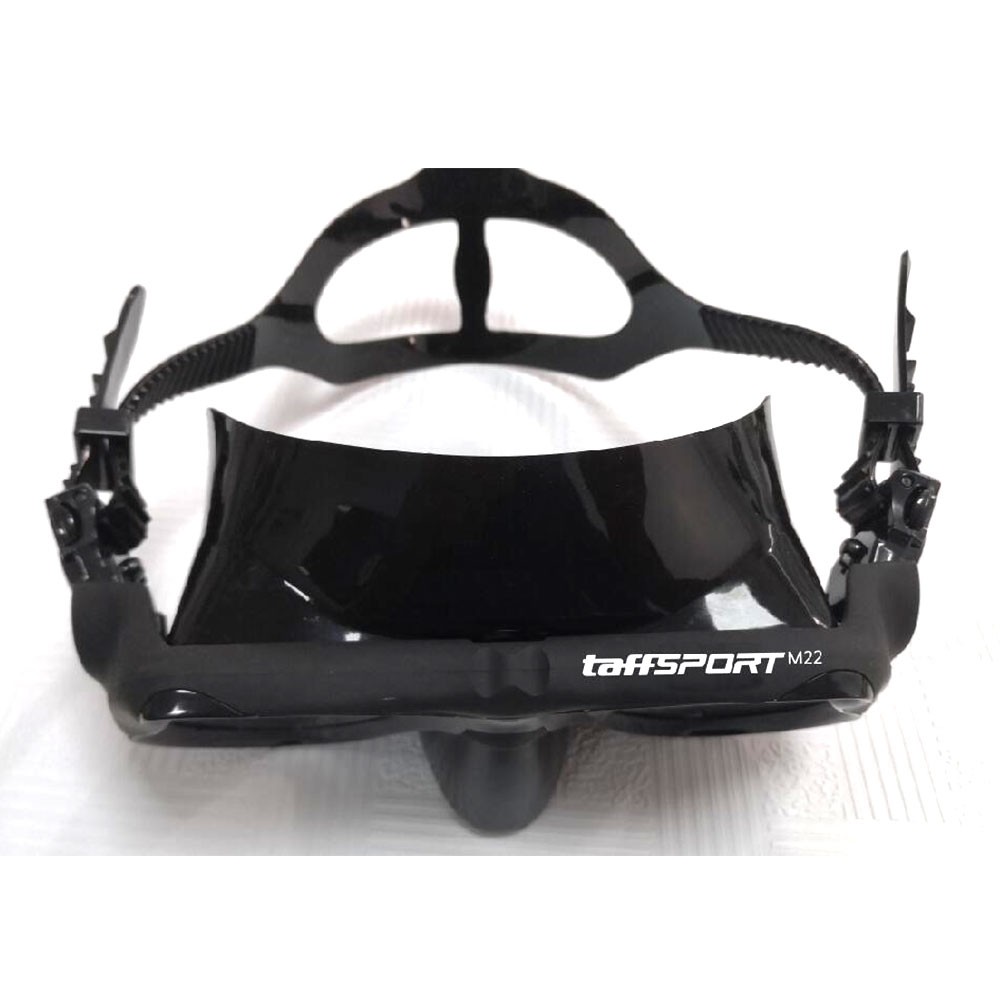 Kacamata Selam Scuba Diving Snorkeling TaffSPORT Black