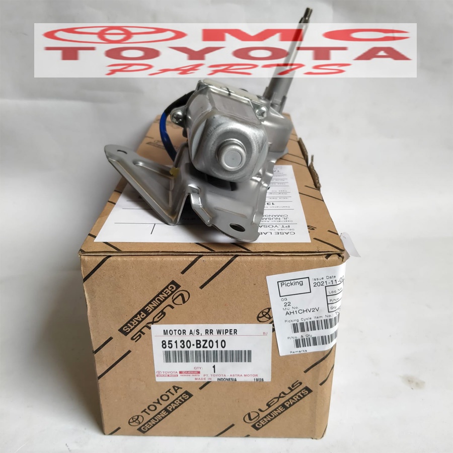 Dinamo Motor Wiper Belakang Avanza Xenia 85130-BZ010