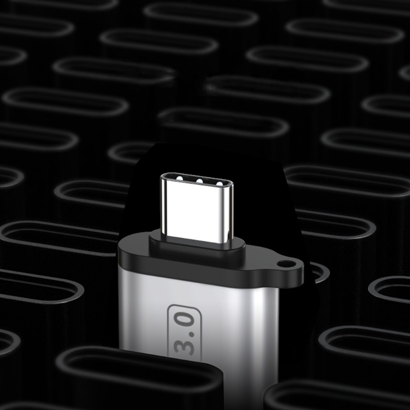 Cre OTG Adapter 3.0 Tipe C Ke USB Dengan Lanyard Mini