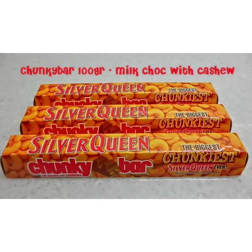 

SilverQueen Cokelat ChunkyBar The Biggest Chunkiest 100 gram